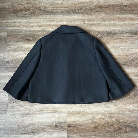 RED VALENTINO Embellished Cotton Twill Jacket In Eero Lady Bug embroidered - Picture 10 of 13